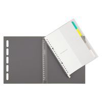 マルマン クラルテ バインダー A5 20穴 グレー F415-11 1冊