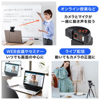 サンワサプライ ダイレクト:WEBカメラ 400-CAM097 1個（直送品）