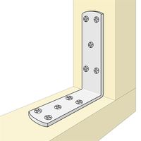 和気産業 ステン巾広隅金 90mm BK-824 1セット(4個)（直送品）
