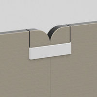 オカムラ ジャスタスデスク 専用オプション デスクトップパネル 幅2800mm ベージュ（金具 ネオホワイト） 1セット4梱包  オリジナル