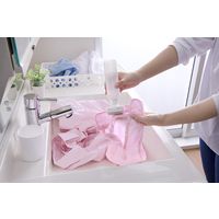 サンコー びっくりフレッシュ エリそで 洗濯 クリーナー 抗菌 水だけで汚れが落とせる 余洗い 事前洗い 泥汚れ グレー  1個 BA-91（直送品）