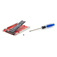 Startech.com M.2 NVMe SSD - 2.5インチU.3変換アダプタ 1M25-U3-M2-ADAPTER 1個