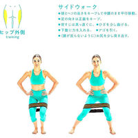 SAKURAI（サクライ） トレーニング器具 ヒップアップバンド ブラック×オレンジ 54156 1セット(1個入)（直送品）