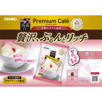 ぷるんと蒟蒻ゼリー プレミアムカフェ 杏仁 1セット（1袋（10個入）×6） オリヒロ　こんにゃくゼリー　ミニパウチタイプ