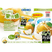 ぷるんと蒟蒻ゼリーパウチ 豊水梨 3個 オリヒロプランデュ
