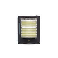 YAMAZEN 遠赤外線 電気ストーブ 障害物センサー搭載 3段階切替 スチーム式加湿機能付 DSE-SKC103(AB) 1台