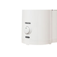 YAMAZEN 加湿器 スチーム式 200ml 木造3畳/プレハブ6畳 KS1-A086(W) 1台