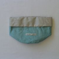 杉田エース Borgo Delle Tovaglieブレッドバスケット ライトブルー&ライトベージュ CXI955511 1枚（直送品）