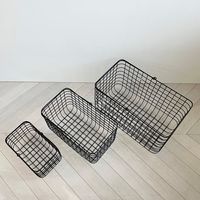 杉田エース CLOVERアイアンワイヤーバスケット W45 CXU955829 1個（直送品）