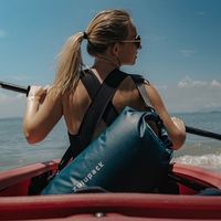 エスコ φ250x400mm/25L ロールトップバッグ(防水/ブルー) EA927GA-2A 1セット(2個)（直送品）