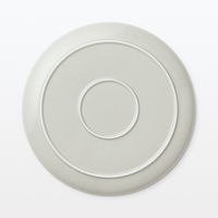 無印良品 日常の器 プレート 特大 グレーベージュ 約直径27cm 良品計画