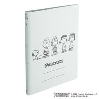 ナカバヤシ フラットファイル A4タテ ピーナッツ B柄 FF-J8031-3PB 1パック（3冊）