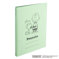 ナカバヤシ フラットファイル A4タテ ピーナッツ A柄 FF-J8031-3PA 1パック（3冊）