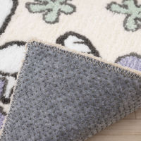 センコー スヌーピー 花いっぱい トイレマット 約58×60cm ブルー SNB230412 1枚（直送品）