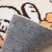 センコー スヌーピー 花いっぱい トイレマット 約58×60cm オレンジ SNB230412 1枚（直送品）