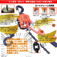 ベストアンサー レバーホイスト1.5t ba060-11 1台（直送品）