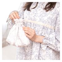 清原 生地 綿サテン キルト ガーデン ネロリローズ NRF-01Q GRY 1巻（7M）（直送品）