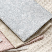 清原 生地 綿サテン キルト ロマンティックレース ネロリローズ NRF-02Q GRY 1巻（7M）（直送品）