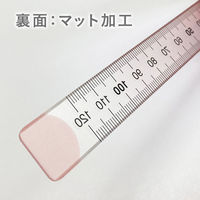 ニュアンスカラー定規 16cm シナモンシュガー NJ-16-03 1セット（5本） 共栄プラスチック（直送品）