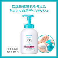Curel（キュレル） 泡ボディウォッシュ 本体 480mL 花王　敏感肌　ボディソープ