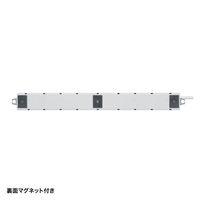 サンワサプライ 工事物件タップ(3P・8個口・2m) TAP-KS8N-2 1本
