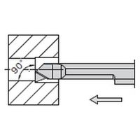 京セラ（株） チップ　ＰＶＤコーティング　旋削用 EZBFR040040-008 PR1225 1セット(2個入)（直送品）