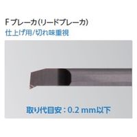 京セラ（株） チップ　ＰＶＤコーティング　旋削用 EZBR045040ST-015F PR1725 1セット(2個入)（直送品）