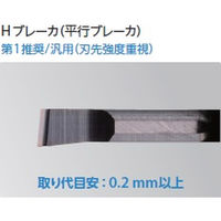 京セラ（株） チップ　ＰＶＤコーティング　旋削用 EZBR060060HP-015H PR1725 1セット(2個入)（直送品）