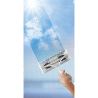 山崎産業 コンドル シートで洗える窓&網戸ワイパー伸縮柄 4903180201471 1本