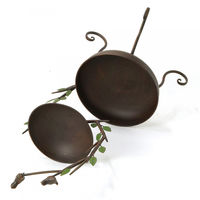 ＳＰＩＣＥ　ＯＦ　ＬＩＦＥ　バード＆リーフ　アイアン２段トレイスタンド　ＣＮＧＴ５１６０　1個（直送品）