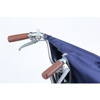 川住製作所 KWー313NV ワイドサイクルエプロン ネイビー 1セット(2枚)（直送品）