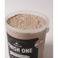 ワンウィル FINISH ONE 珪藻土 18kg キャメル 209324 1缶（直送品）
