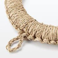 無印良品 シーグラスで編んだ 鍋敷き 大 約直径21cm×高さ3cm 1セット（5個） 良品計画