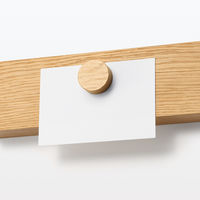 無印良品 壁に付けられる家具長押マグネット付き オーク材突板 88cm 良品計画