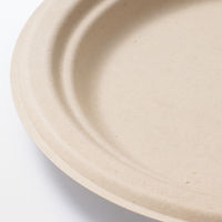 無印良品 バガスと竹パルプ プレート 小 10枚入り 1セット（1袋（10枚入）×4） 良品計画