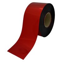 ハッピークラフト メッキテープ 50mmx200m 赤 FRSS50RD 1セット（10巻）