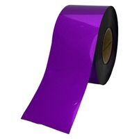ハッピークラフト メッキテープ 50mmx200m 紫 FRSS50VI 1セット（10巻）