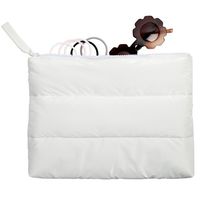 杉田エース Sunny Lifeパファーポーチ ホワイト S10PPOXW CXB645555 1セット(2個)（直送品）