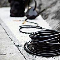 杉田エース Garden Gloryホース ブラック CXH955050 1個（直送品）