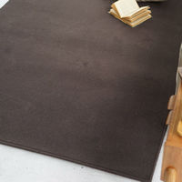 スミノエ コンシェルジュ オーダーラグ ロングフォード 850×850mm ブラウン AS-LGF6-BR8585 1枚（直送品）