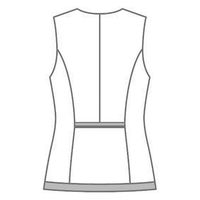 ベスト 15号 ブルー系 GVEL-2208-K2 1着 サーヴォ（直送品）