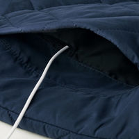 サンエス 雷神ウォームベスト 9ブラック M BO31950 1着（直送品）