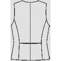 ベスト 9号 グレー系 GVEL-2364-B5 1着 サーヴォ（直送品）