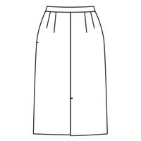 タイトスカート 17号 紺系 GSKL-2254-K3 1着 サーヴォ（直送品）