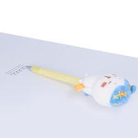 サンスター文具 ふわふわマスコットボールペン ちいかわ ハチワレ S4654242 1本