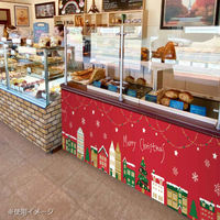 ストア・エキスプレス ワゴン幕 街並み 1枚 8305-6272 38-120-5-1（直送品）