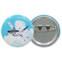 池田工業社 ブルーインパルス缶バッジセット 9280010 1セット(2個)（直送品）