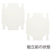 ＨＥＩＫＯ 洋品箱　ソフィアボックス ＳＯー００６ 無地 006857255 1セット(10枚入×10袋 合計100枚)（直送品）