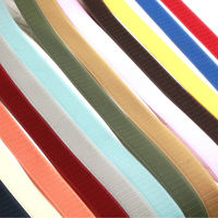 VELCRO ベルクロ面ファスナー 縫い付けタイプ 巾25mm 徳用5m巻 A(フック) 1067レッド（直送品）