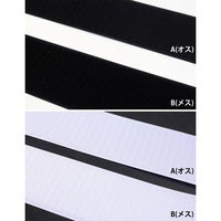 VELCRO ベルクロ 面ファスナー B[メス] 20mm巾×25m巻 白 F11-BER20-25B-W 1巻